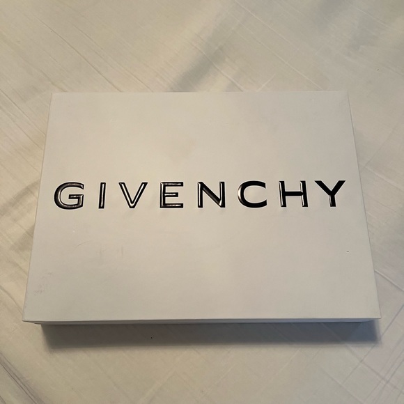 NWT & box!  Givenchy canvas & leather pouch - Picture 2 of 7